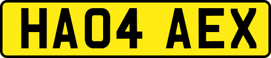 HA04AEX