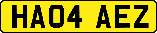 HA04AEZ
