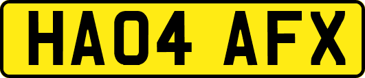 HA04AFX