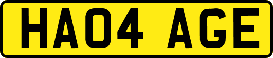 HA04AGE
