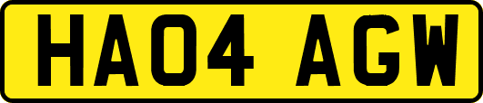 HA04AGW