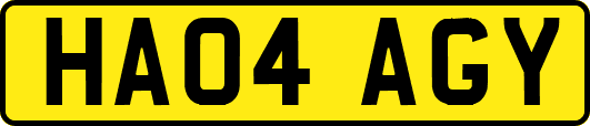 HA04AGY