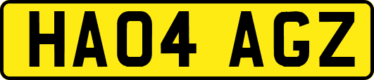 HA04AGZ
