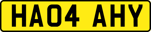 HA04AHY