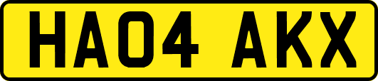 HA04AKX