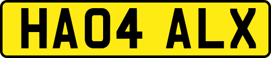 HA04ALX