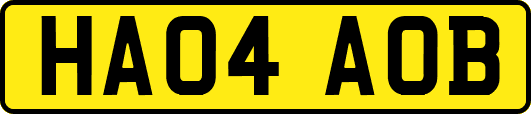 HA04AOB