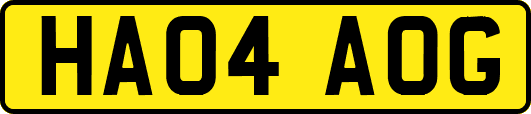 HA04AOG
