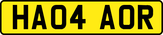 HA04AOR