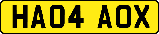 HA04AOX