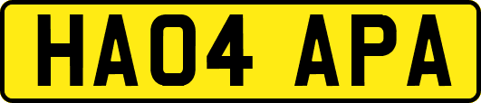 HA04APA