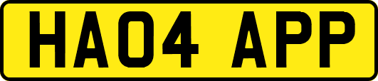 HA04APP