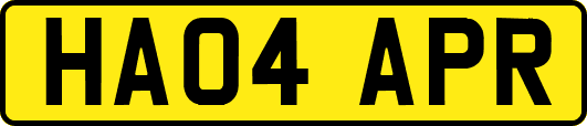 HA04APR