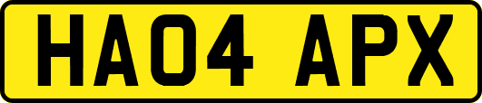 HA04APX