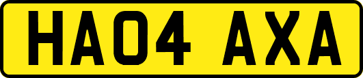 HA04AXA
