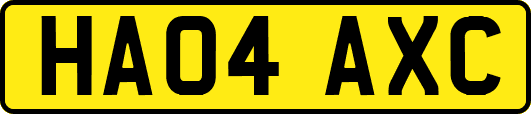 HA04AXC