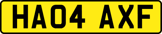 HA04AXF