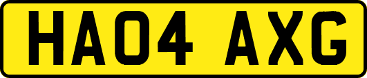 HA04AXG