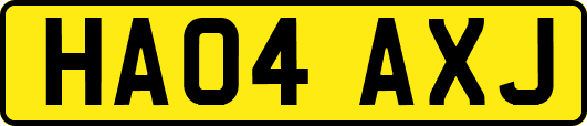 HA04AXJ