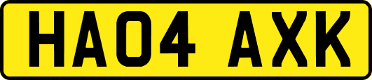 HA04AXK