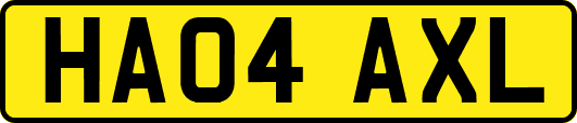 HA04AXL