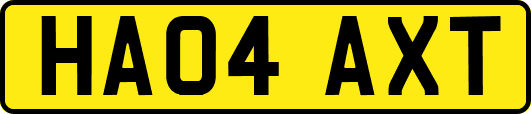 HA04AXT