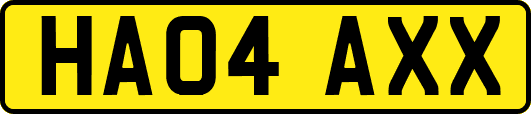 HA04AXX