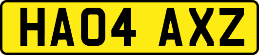 HA04AXZ