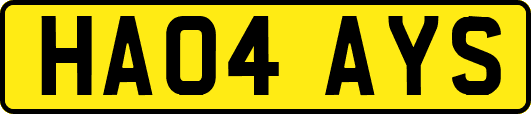 HA04AYS