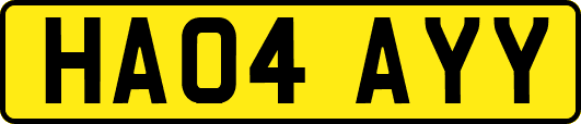 HA04AYY
