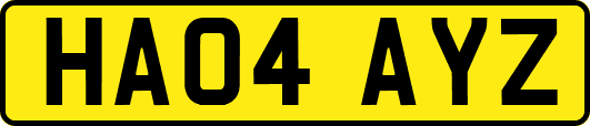 HA04AYZ