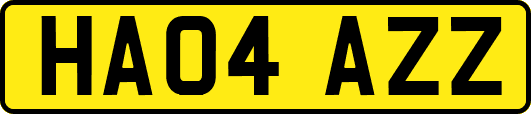 HA04AZZ