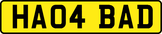 HA04BAD