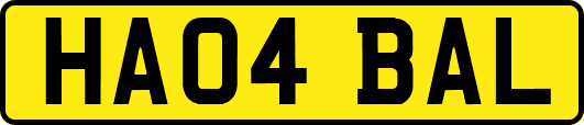 HA04BAL