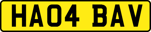 HA04BAV