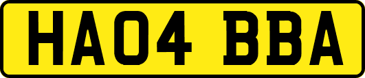 HA04BBA