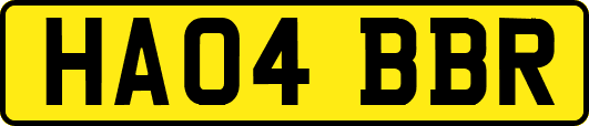 HA04BBR