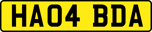 HA04BDA