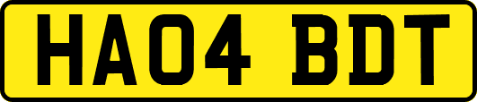 HA04BDT