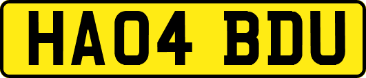 HA04BDU