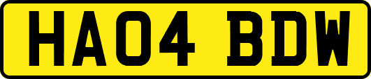 HA04BDW
