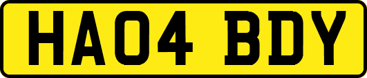 HA04BDY