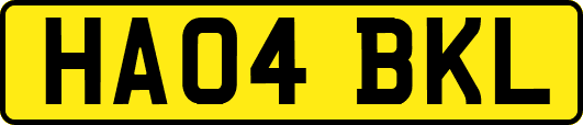 HA04BKL