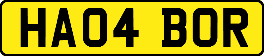 HA04BOR