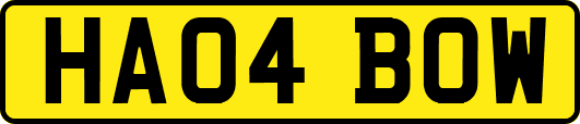 HA04BOW