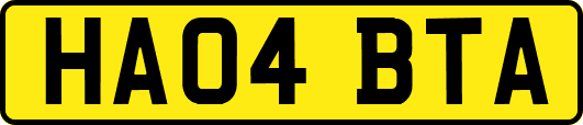HA04BTA