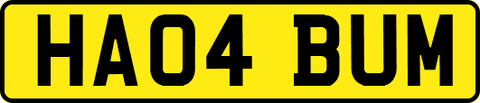 HA04BUM
