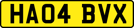 HA04BVX