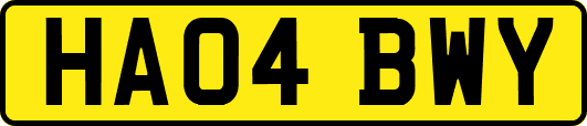 HA04BWY