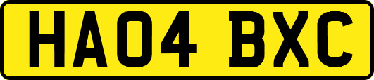 HA04BXC
